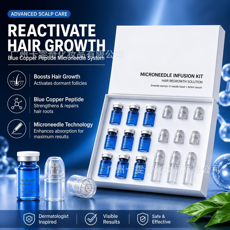 Hair Regrowth GHK-Cu AHK-CU Ki - огляд і ціна Hair Care Kit