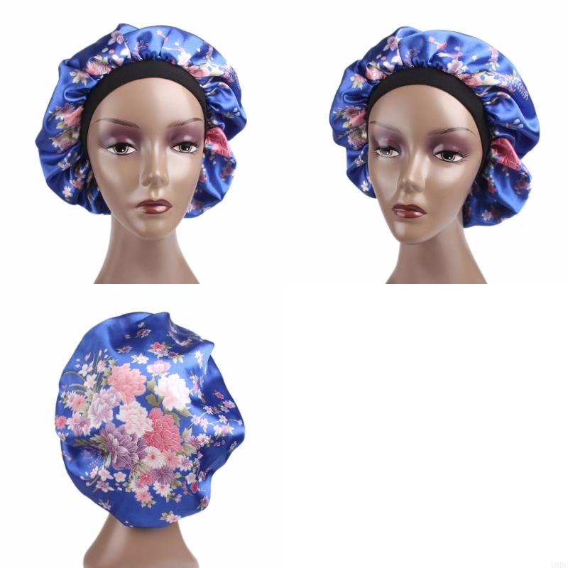 Hair Sleep Bonnet with Wide Ba - огляд і ціна Hair Care Night Routine