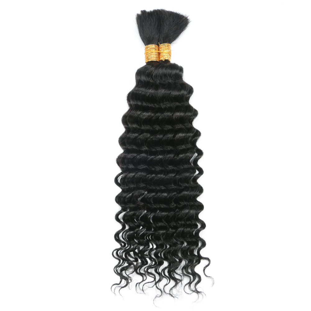 12A Deep Wave Bulk Hair Human  - огляд і ціна Hair Care Color