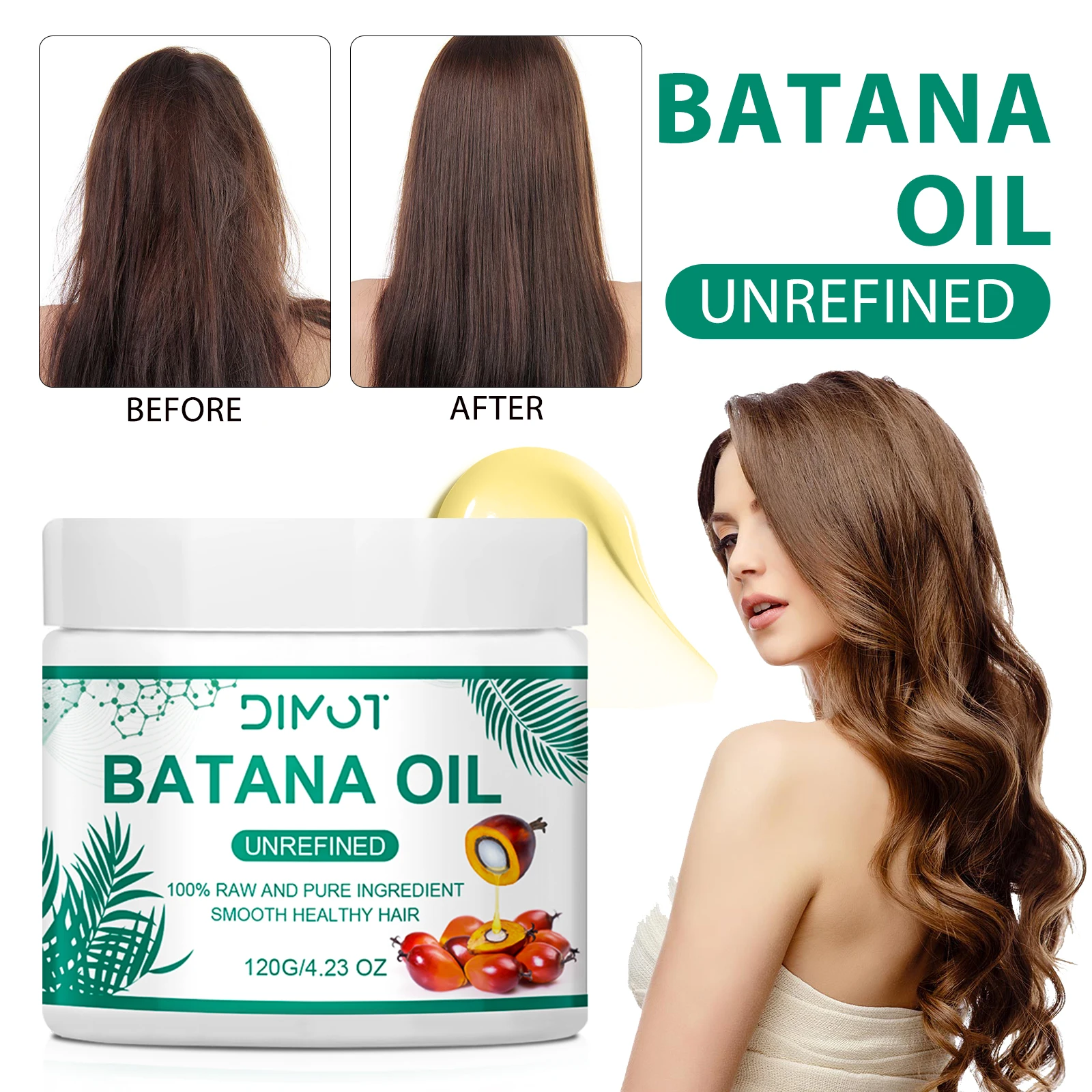 Hair Mask Batana Oil Hair Grow - огляд і ціна Hair Care Natural Products