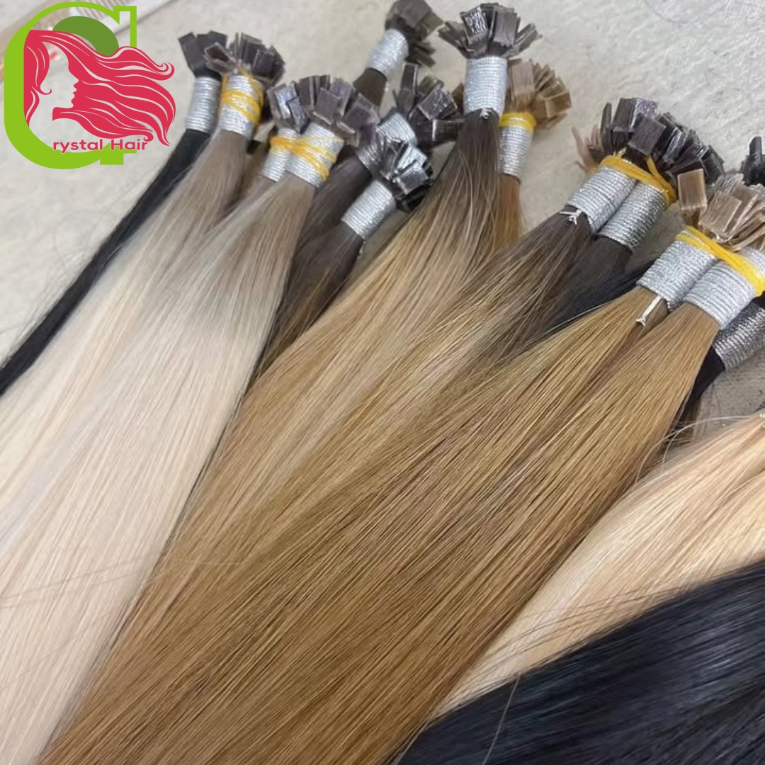 Human Hair Flat Tip  Extension - огляд і ціна Hair Care Color