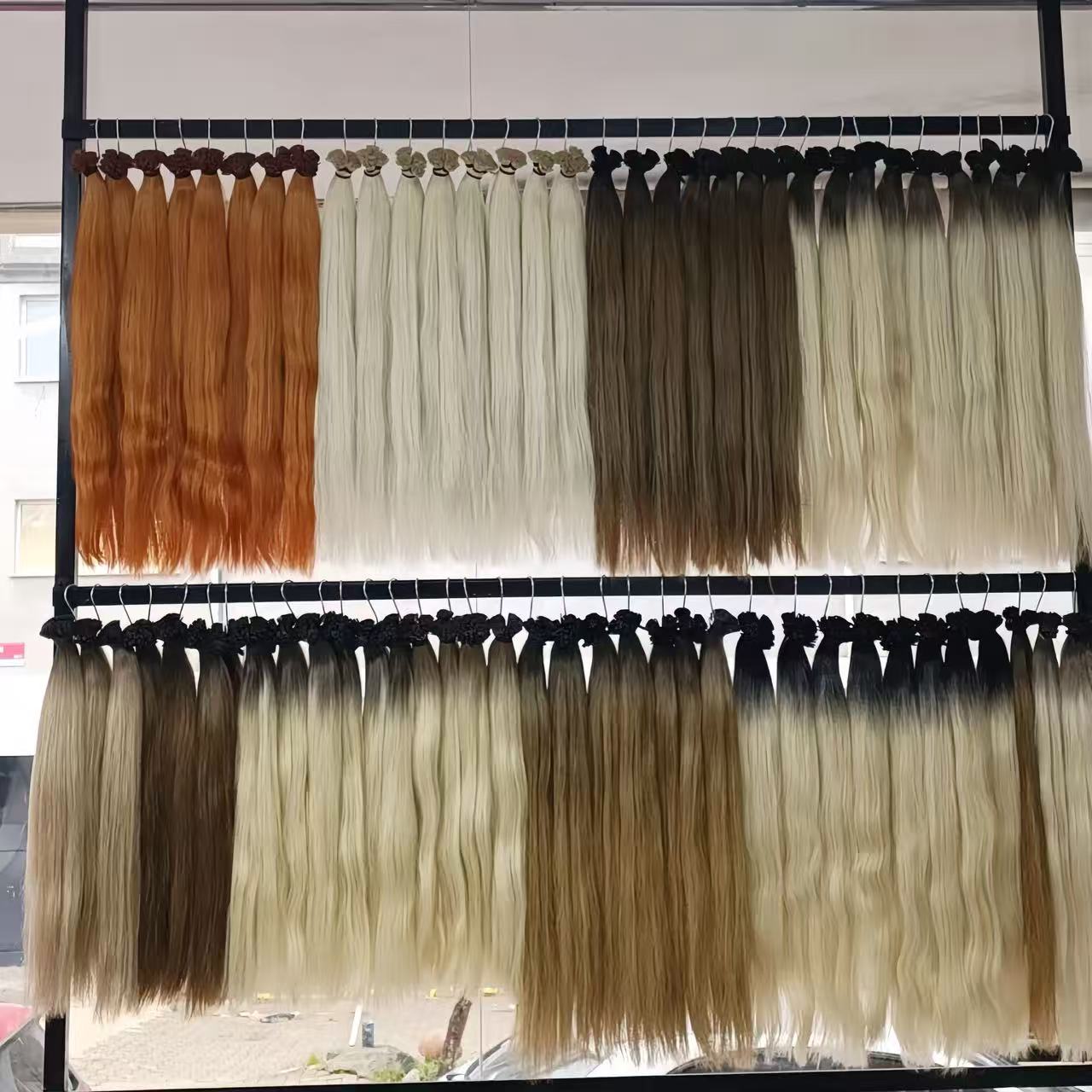 Human Hair Flat Tip  Extension - огляд і ціна Hair Care Color