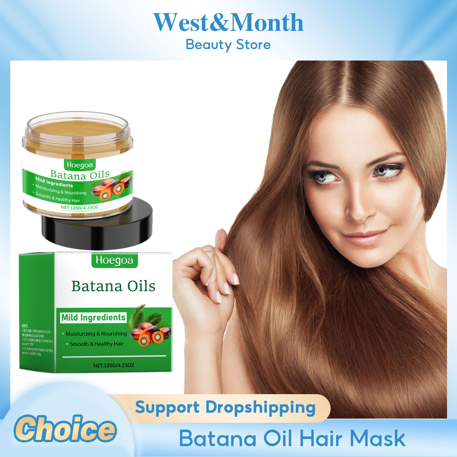 Batana Oil Hair Mask Deep Nour - огляд і ціна Hair Care Natural Products