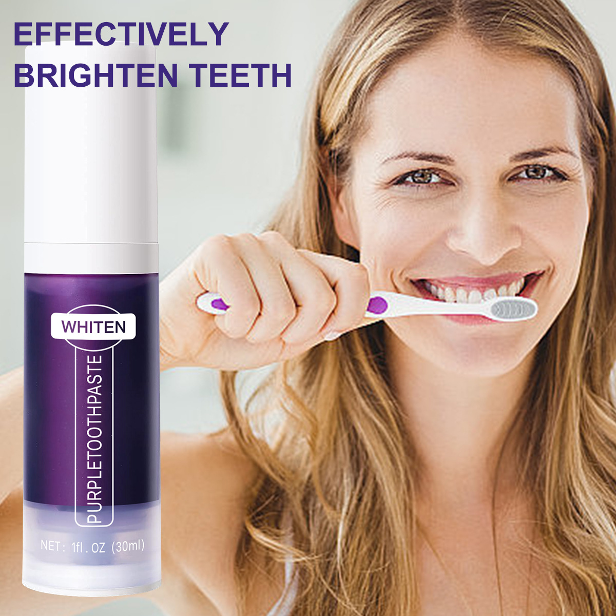 Purple Toothpaste Color Correc - огляд і ціна Purple Toning Shampoo