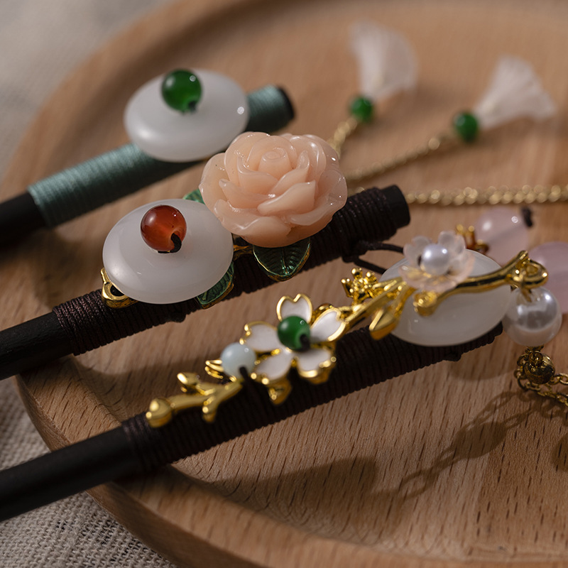 1Pc Wooden Hairpin Headdress f - огляд і ціна Hair Care Ingredients