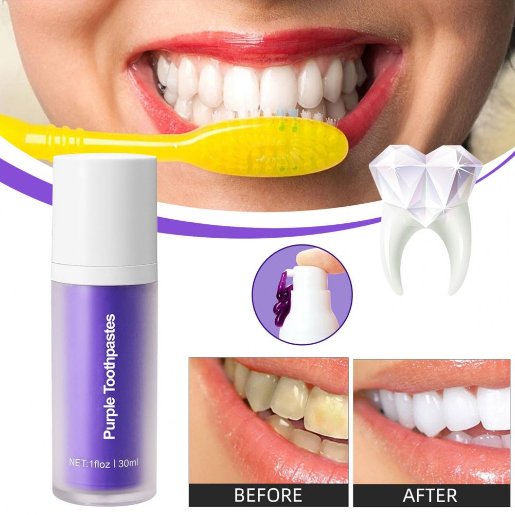 30ML Purple Blue Color Teeth W - огляд і ціна Purple Toning Shampoo