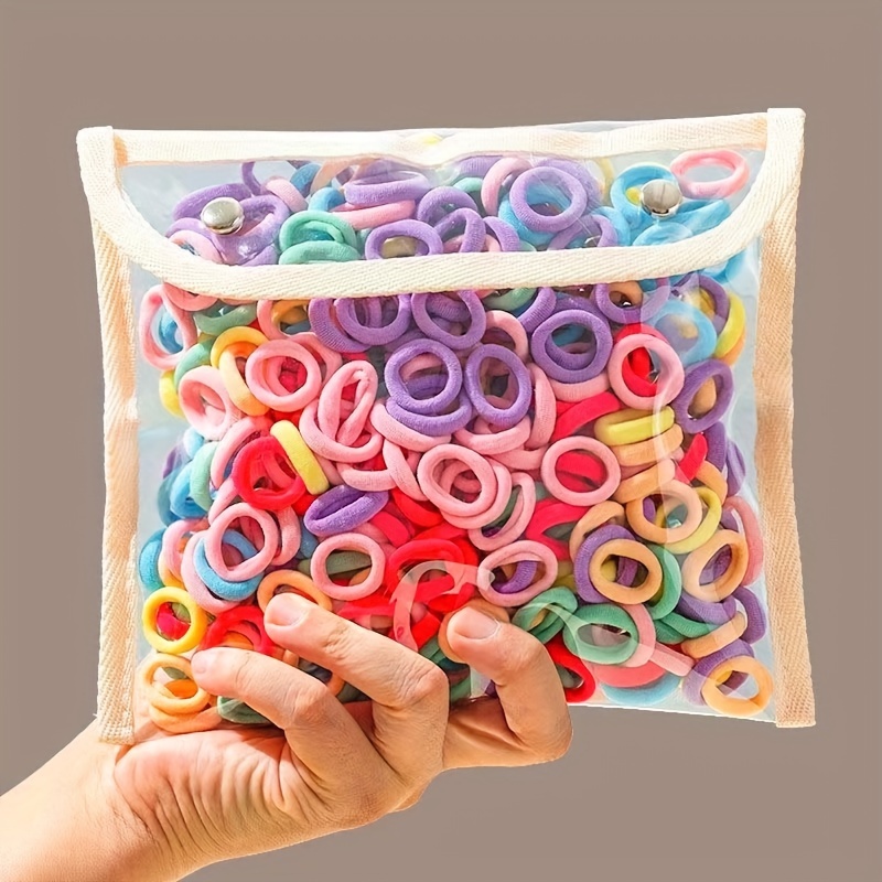 100pcs/set Elastic Colorful Ha - огляд і ціна Hair Care Kit