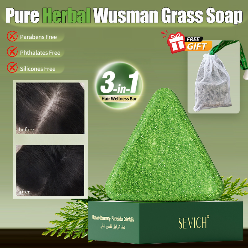 Natural Hair Growth Set Usman  - огляд і ціна Hair Care Natural Products