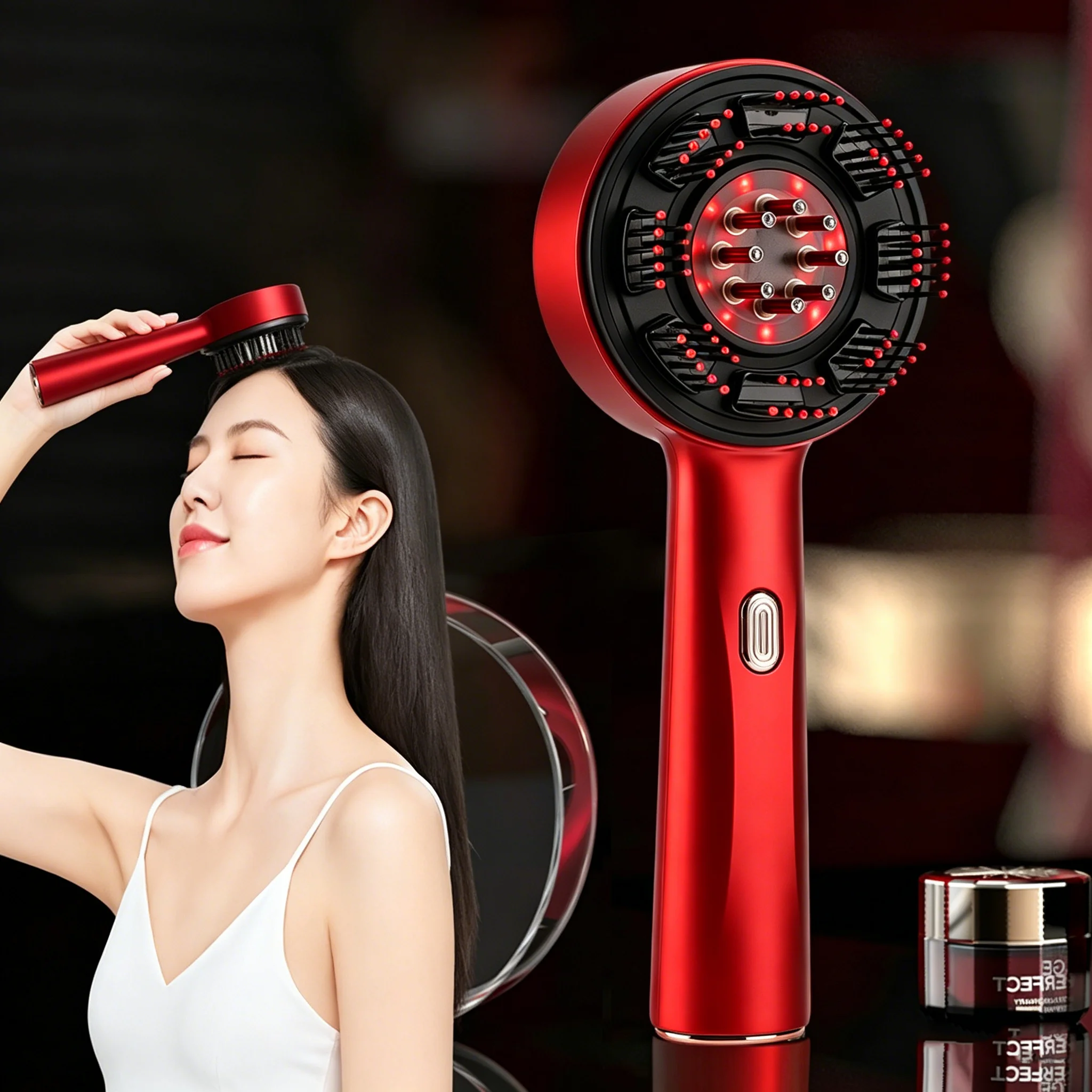 Electric Massage Comb Portable - огляд і ціна Hair Growth Serum Oil