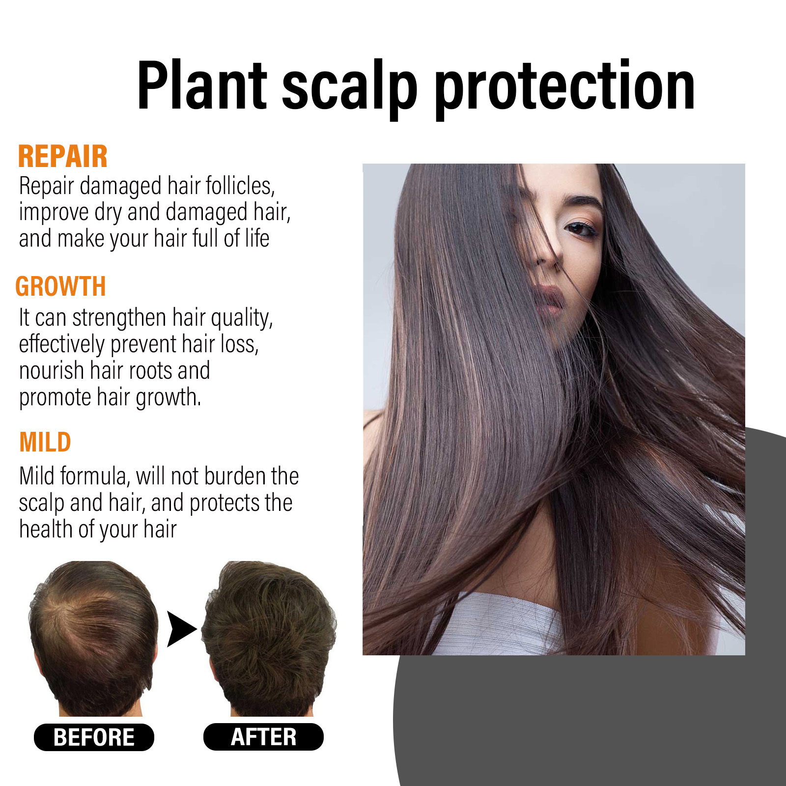 Ouhoe Fast Hair Growth Spray A - огляд і ціна Hair Care Natural Products