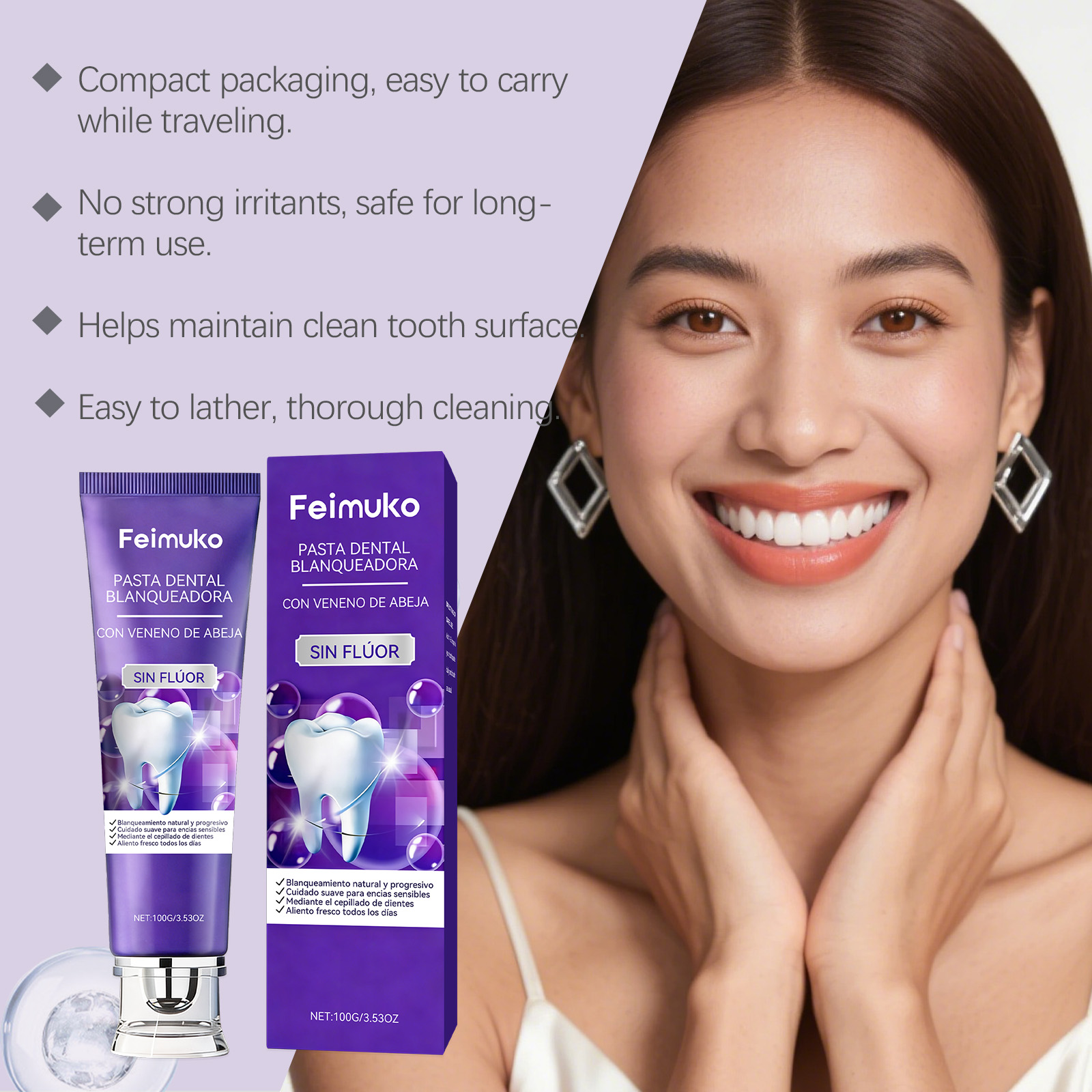Bee Venom Purple Toothpaste Hy - огляд і ціна Purple Toning Shampoo