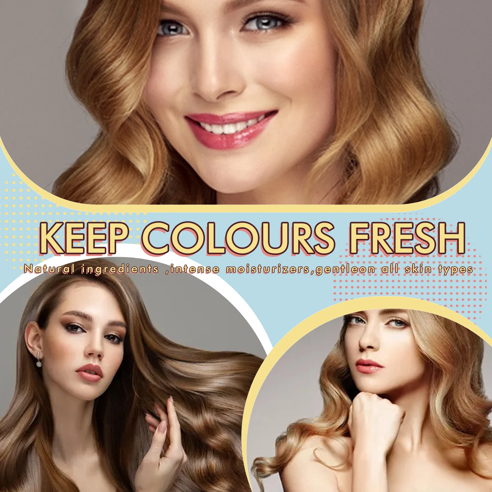 BabyHoegoa Fluffy Curly Hair C - огляд і ціна Hair Care Kit
