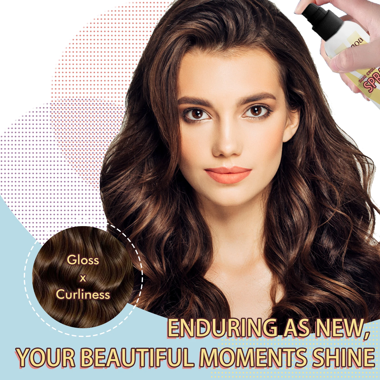 BabyHoegoa Fluffy Curly Hair C - огляд і ціна Hair Care Kit