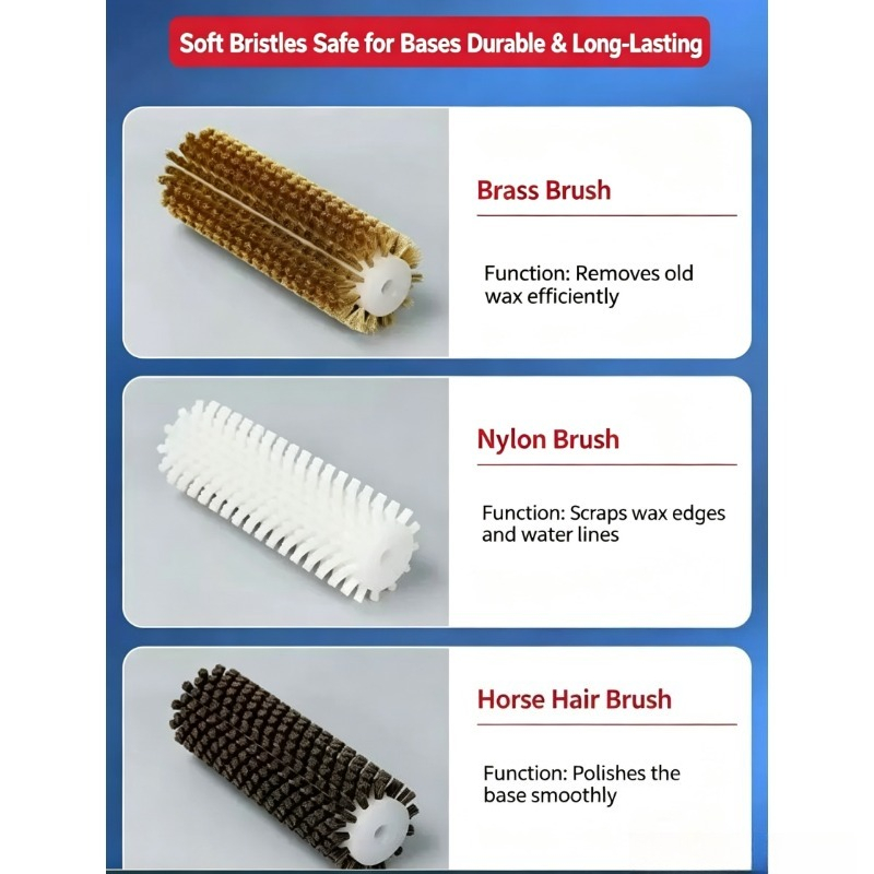 Snowboard Waxing Roller Brush  - огляд і ціна Hair Care Kit