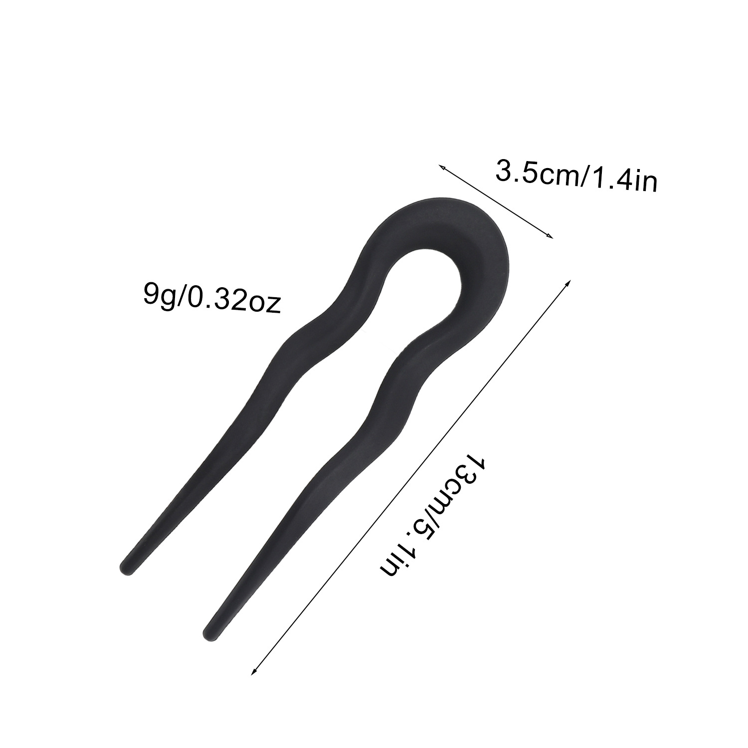 1/4pcs Simple Frosted U-Shaped - огляд і ціна Hair Care Ingredients