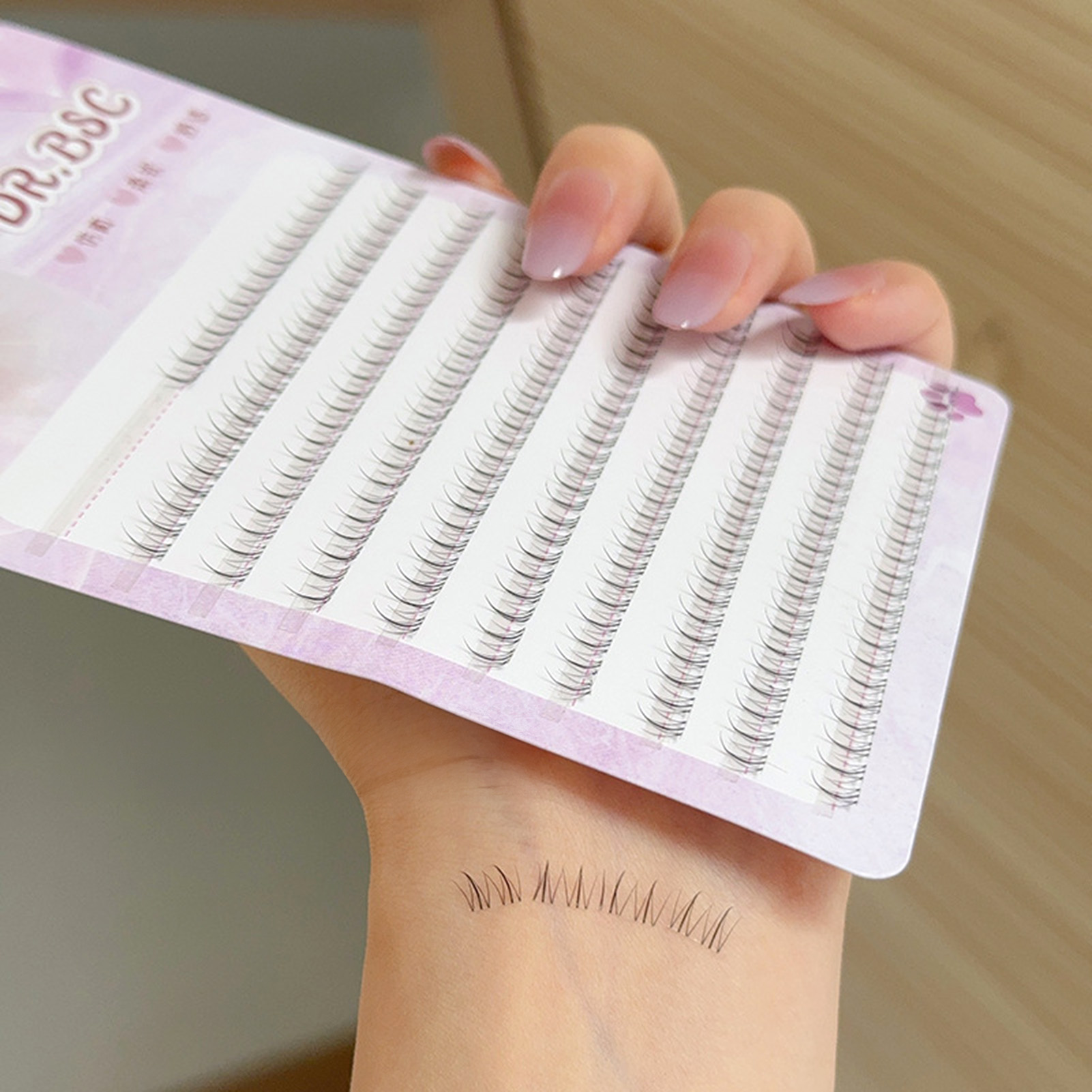 Thin Band Bottom False Eyelash - огляд і ціна Hair Care Korean