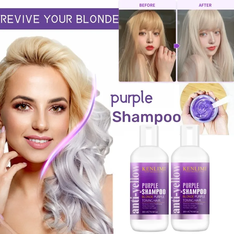Purple Shampoo Blonde Platinum - огляд і ціна Purple Toning Shampoo