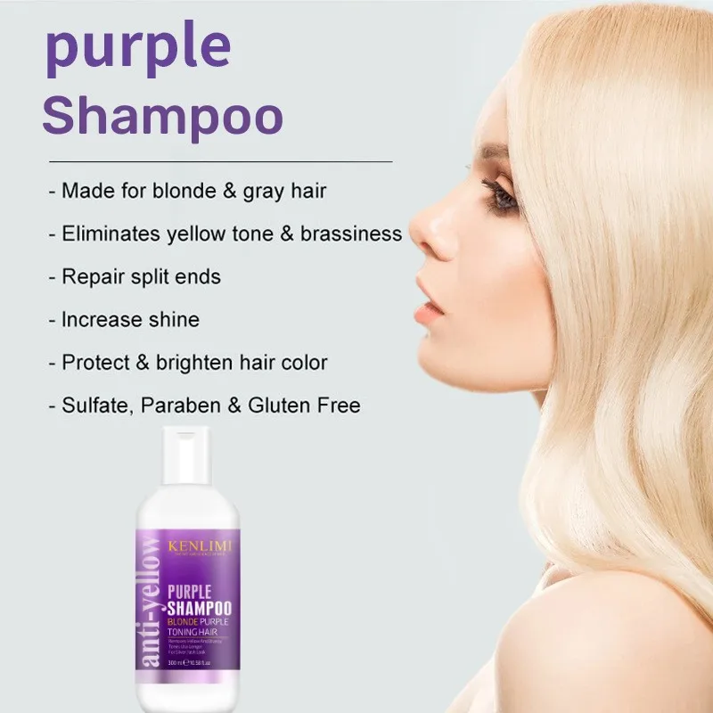 Purple Shampoo Blonde Platinum - огляд і ціна Purple Toning Shampoo