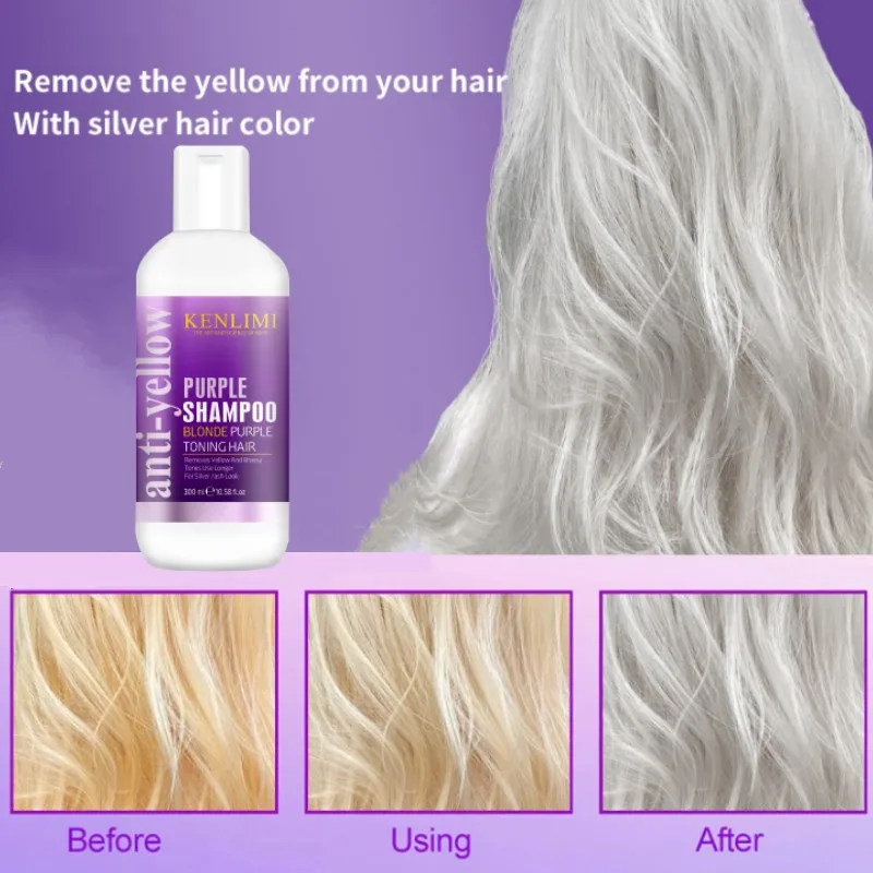 Purple Shampoo Blonde Platinum - огляд і ціна Purple Toning Shampoo