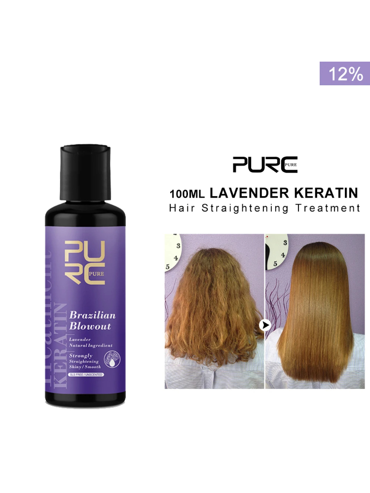 PURC Lavender 12% Brazilian Ke - огляд і ціна Hair Care Korean