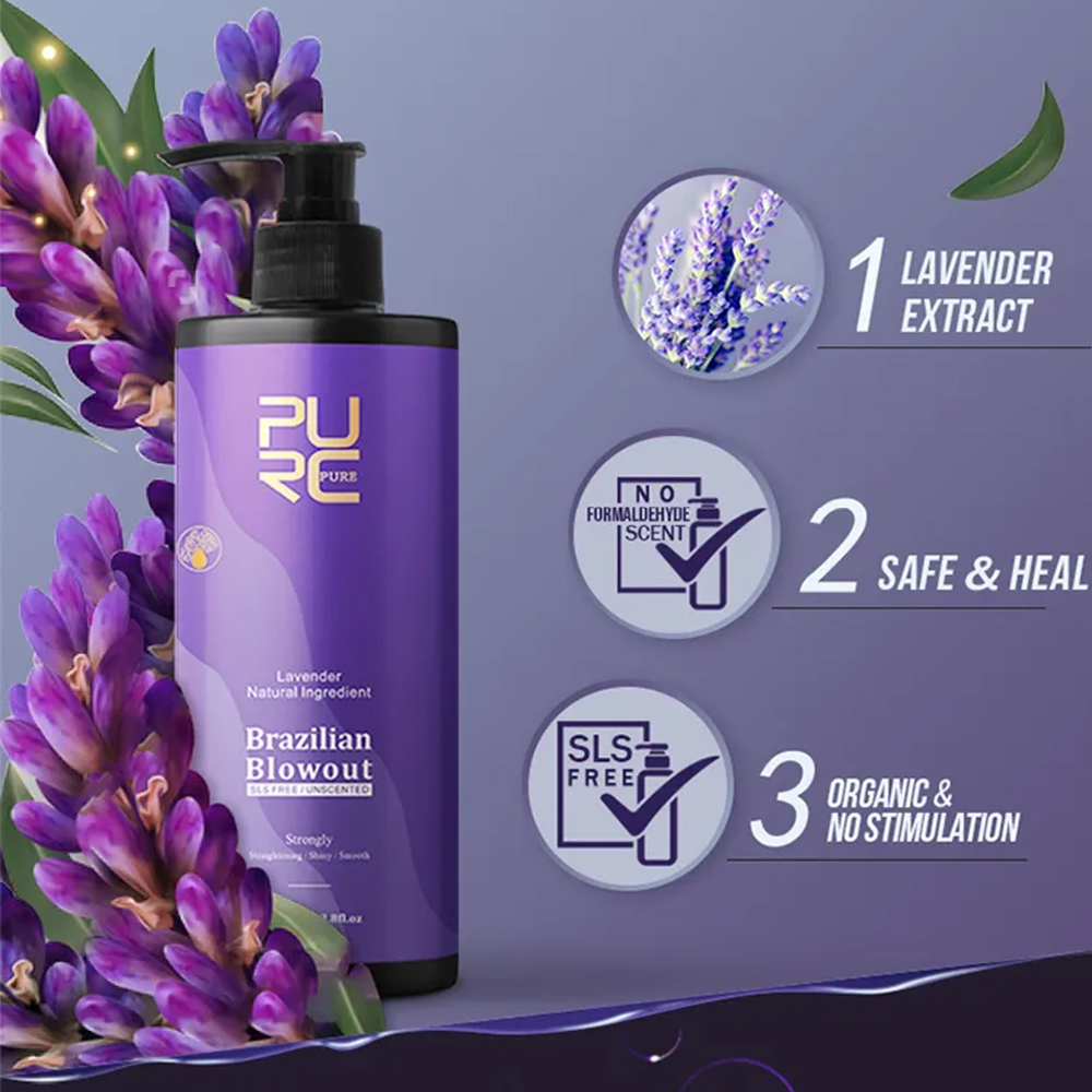PURC Lavender 12% Brazilian Ke - огляд і ціна Hair Care Korean
