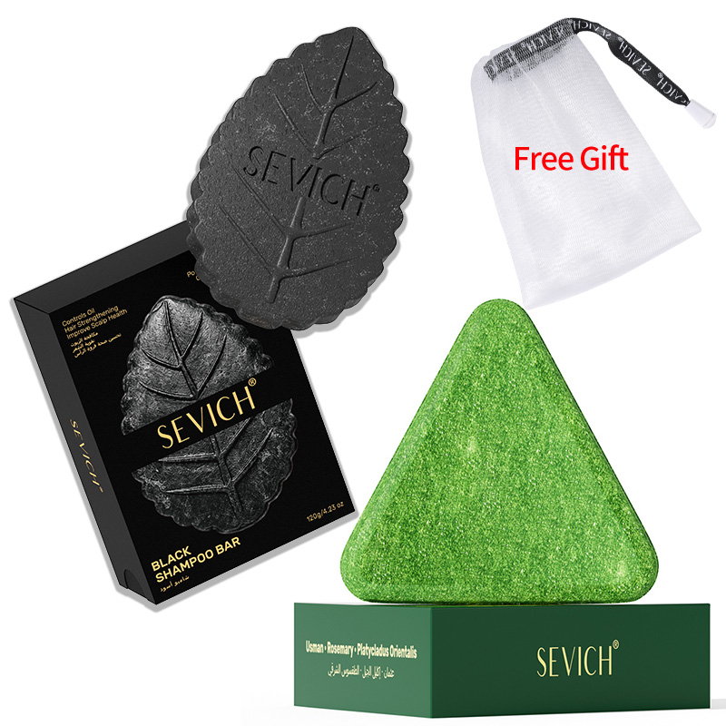 Sevich Black Hair Soap Darkeni - огляд і ціна Hair Care Natural Products