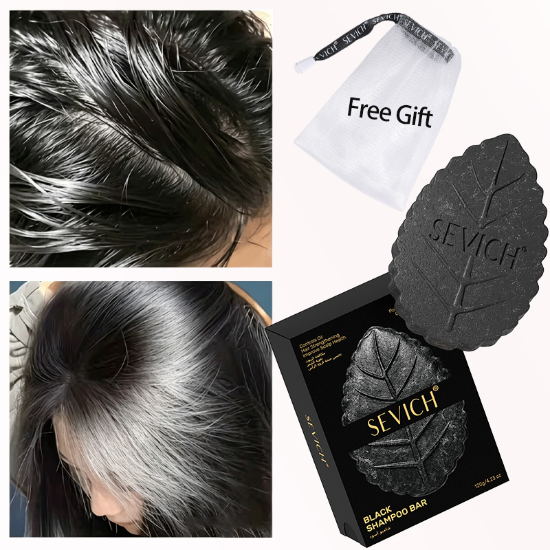 Sevich Black Hair Soap Darkeni - огляд і ціна Hair Care Natural Products